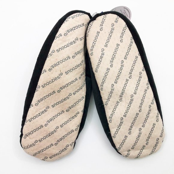 NWT Snoozies Women's Mama Needs Some Wine Non Skid Soles Medium 7/8 Black - Picture 5 of 6